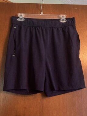 Mens Balance Collections Running Shorts size Medium, Navy